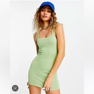 NWOT, BRAND NEW! Heartbreak Knit Dress in Green Size S UK 8